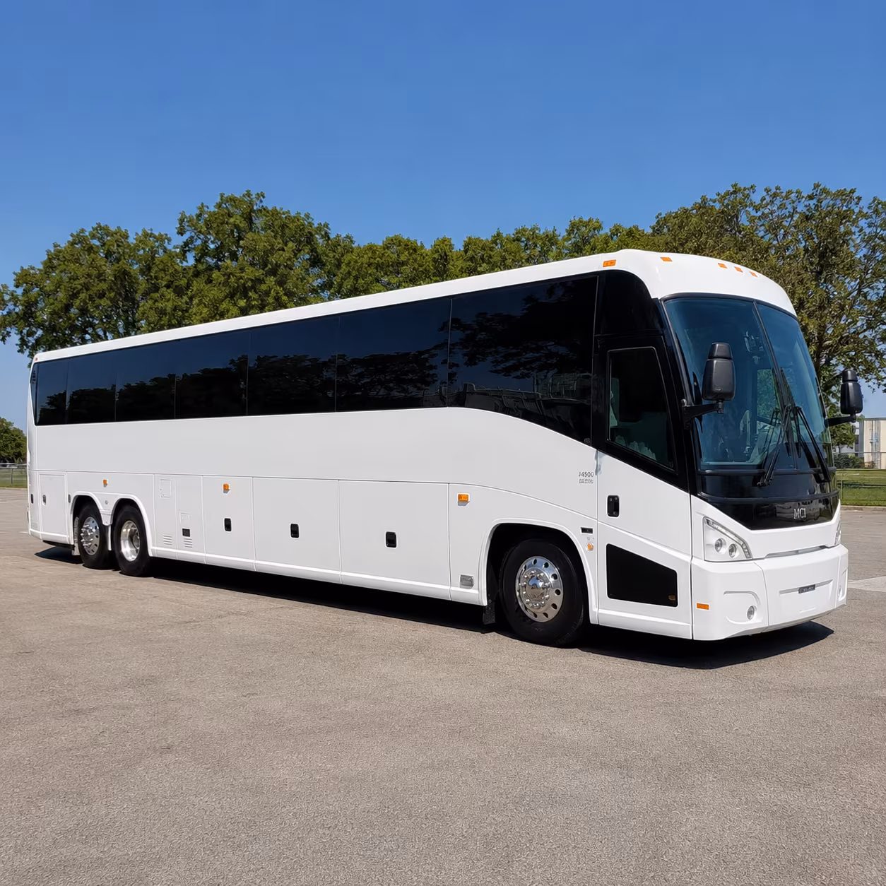 brooklyn park charter bus rental exterior