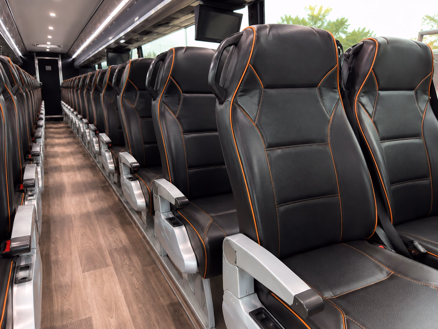 burnsville charter bus interior
