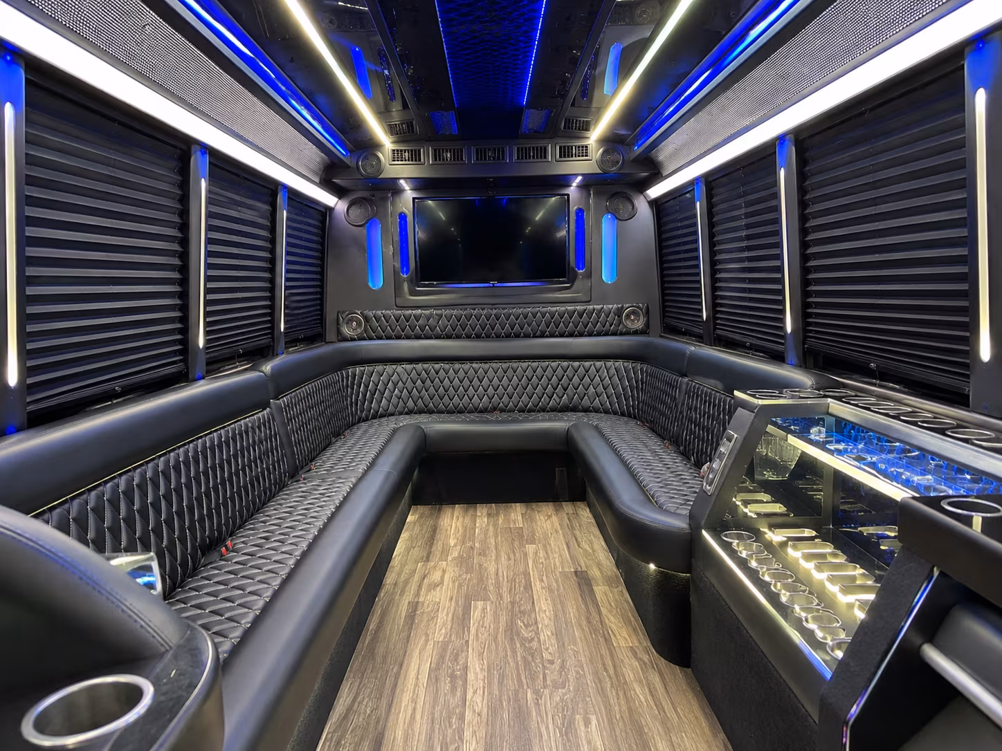 burnsville night on town party bus rental
