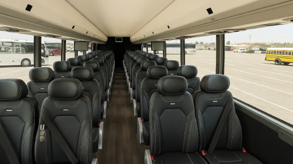 burnsville 20 passenger minibus inside