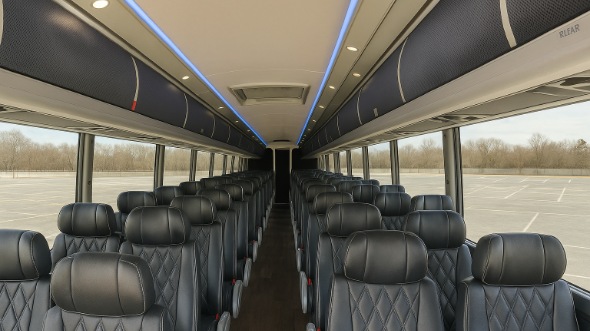 burnsville 55 passenger charter bus interior