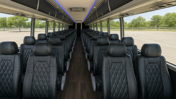 burnsville 55 passenger charter bus rental